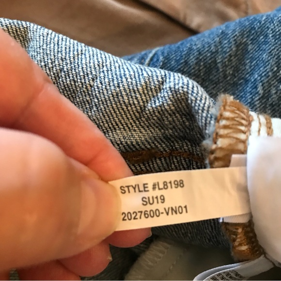 Madewell High Rise Slim Boy Friend Jeans, Size 32, NWOT - Picture 8 of 9